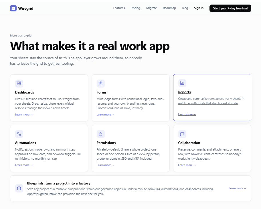 Wisegrid screenshot 3