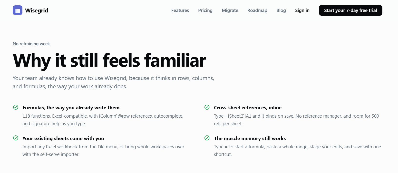 Wisegrid screenshot 1