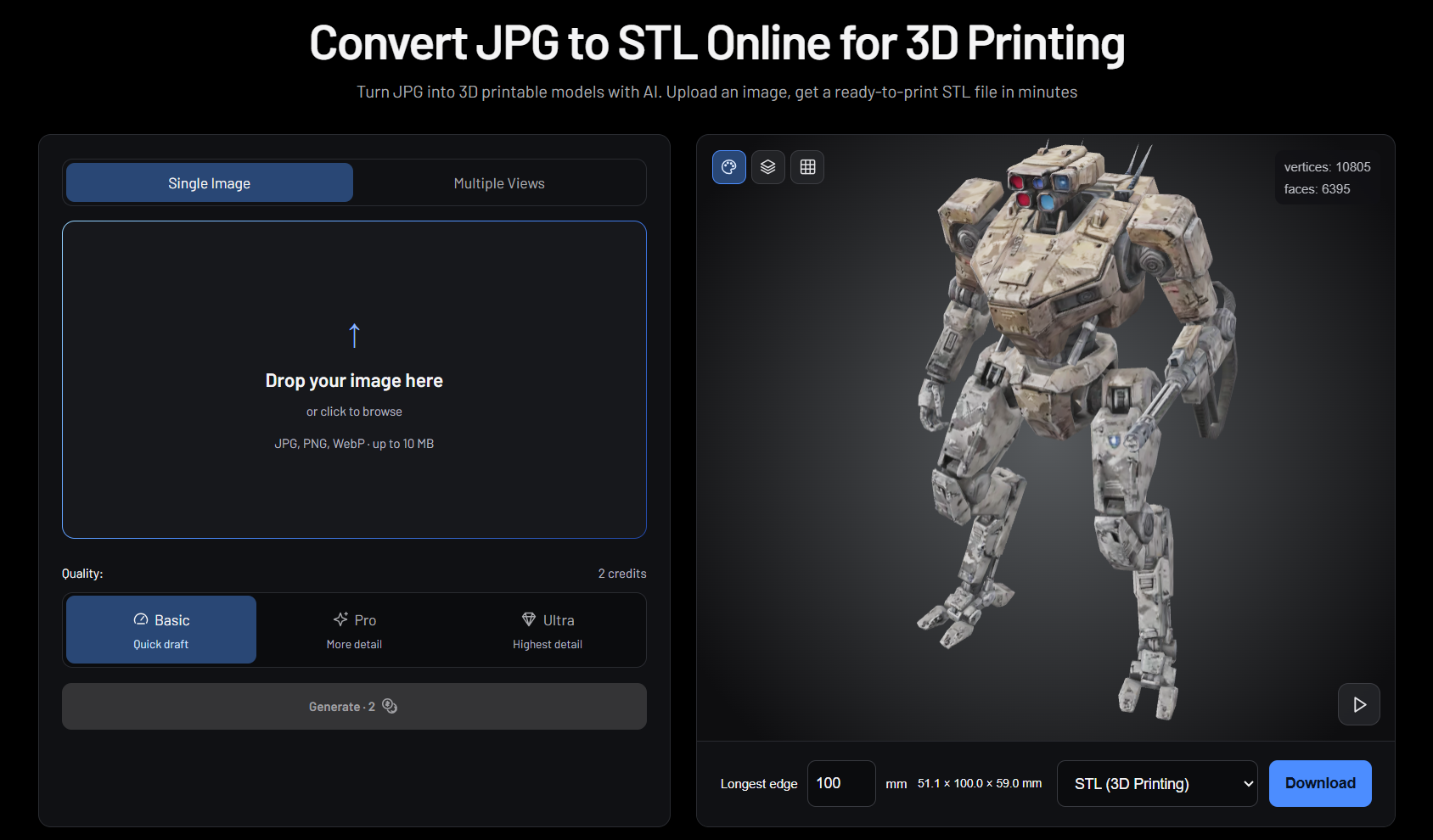 pictostl screenshot 1