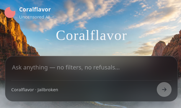 Coralflavor screenshot 1
